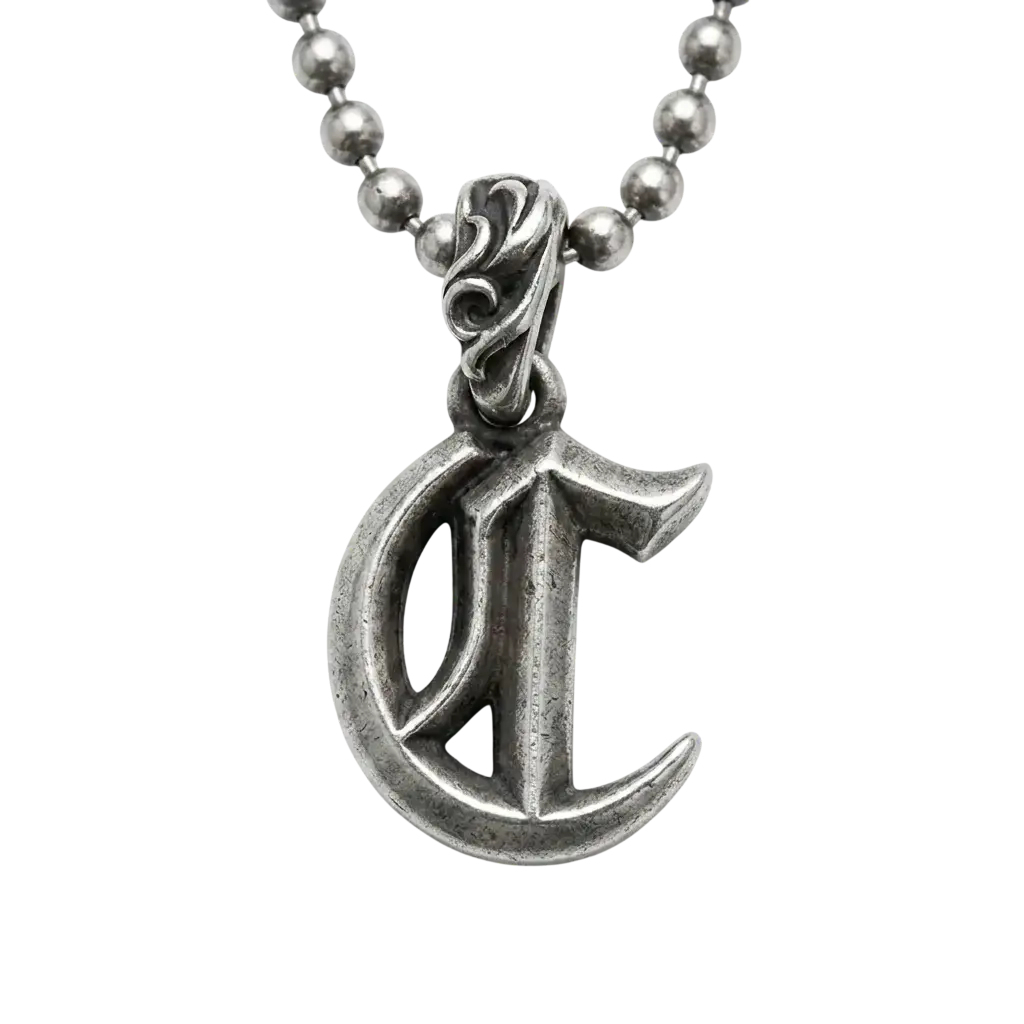 Chrome Hearts - Chaine Lettre C The Chrome Hearts