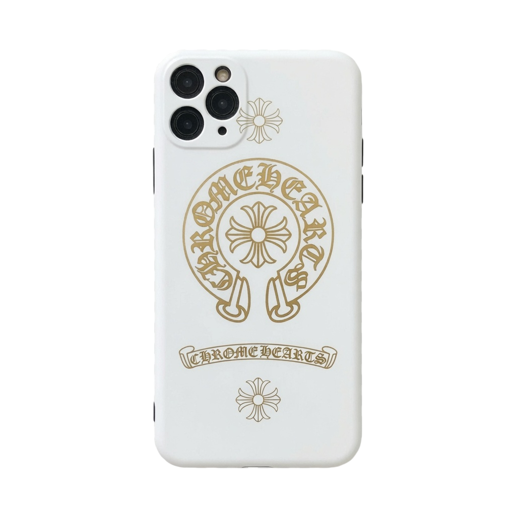 Coque iPhone Horseshoe Gold - Chrome Hearts The Chrome Hearts