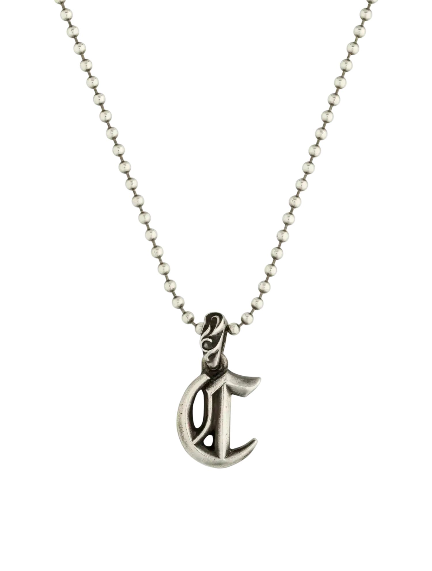 Chrome Hearts - Chaine Lettre C The Chrome Hearts