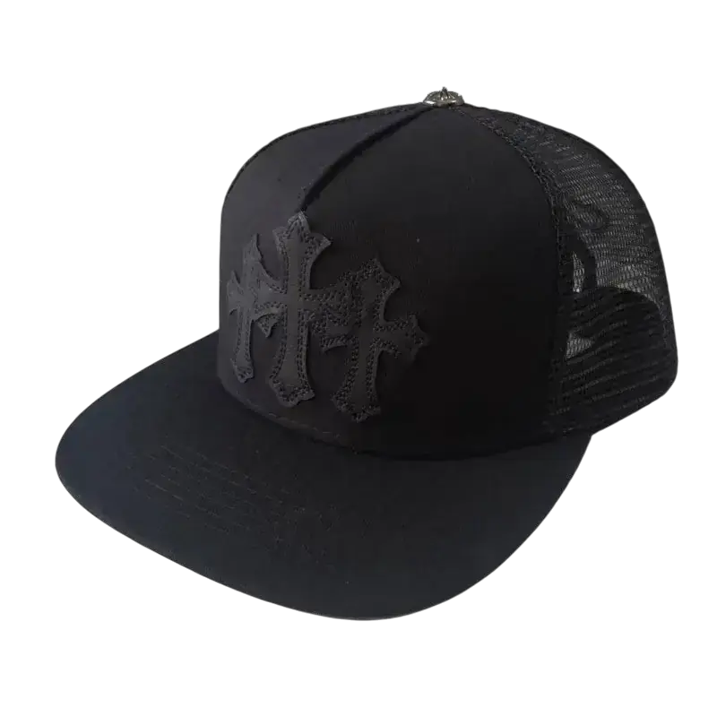 Casquette Chrome Hearts - Triple Cross Black The Chrome Hearts